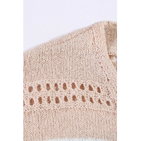 Spring Meadow Long Sleeve Loose Casual Knit Top 